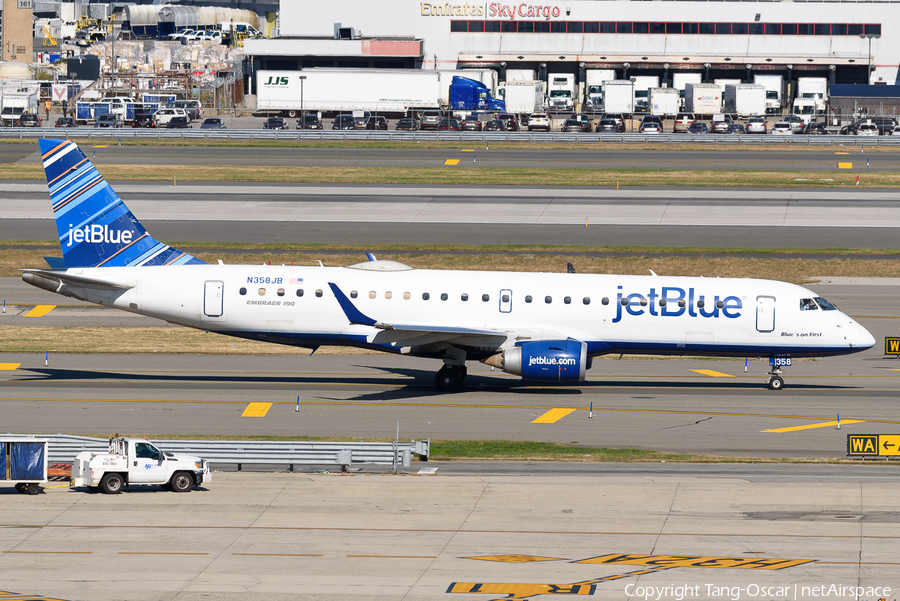 JetBlue Airways Embraer ERJ-190AR (ERJ-190-100IGW) (N358JB) | Photo 493286