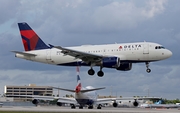 Delta Air Lines Airbus A319-114 (N358NB) at  Miami - International, United States
