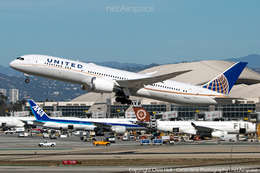 United Airlines Boeing 787-9 Dreamliner (N35953) | Photo 99098