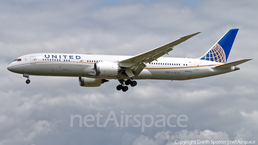 United Airlines Boeing 787-9 Dreamliner (N35953) | Photo 375509