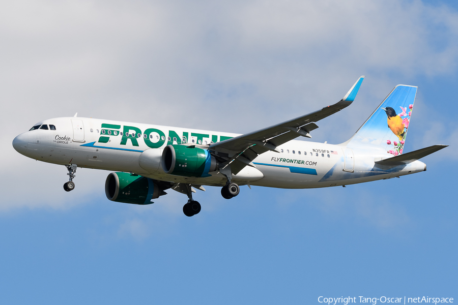 Frontier Airlines Airbus A320-251N (N359FR) | Photo 543094