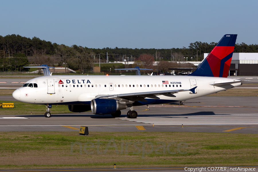 Delta Air Lines Airbus A319-114 (N359NB) | Photo 42877