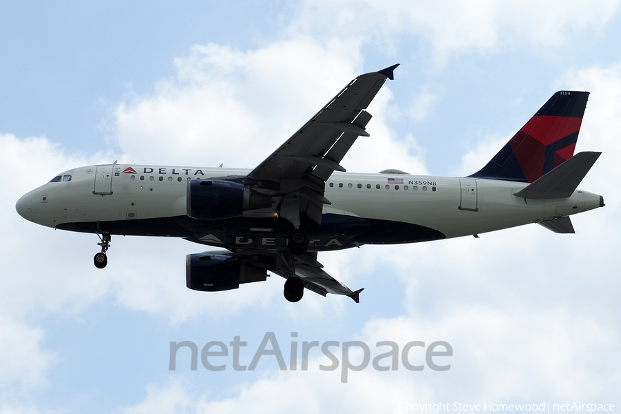 Delta Air Lines Airbus A319-114 (N359NB) | Photo 674103
