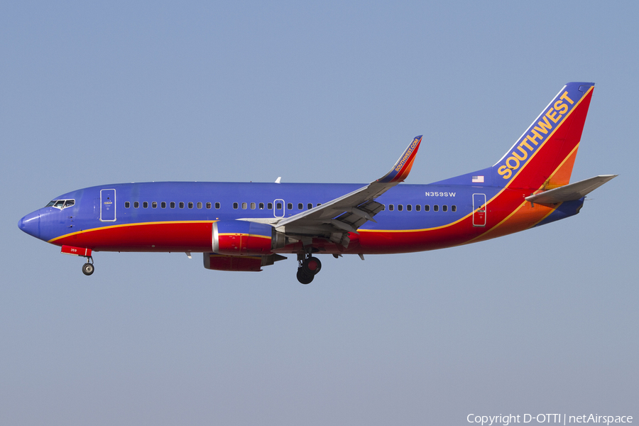 Southwest Airlines Boeing 737-3H4 (N359SW) | Photo 424480