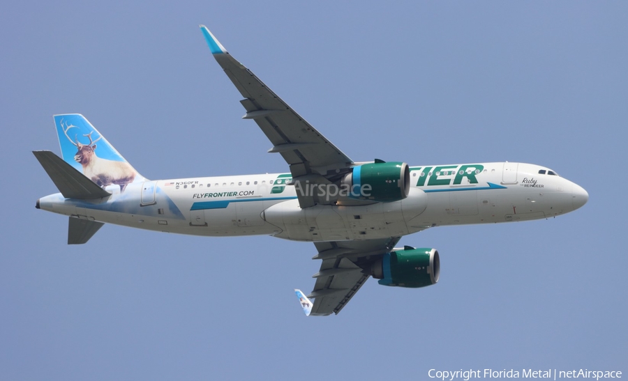Frontier Airlines Airbus A320-251N (N360FR) | Photo 580837