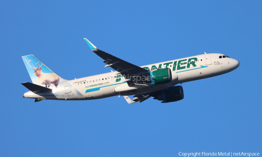 Frontier Airlines Airbus A320-251N (N360FR) | Photo 611358