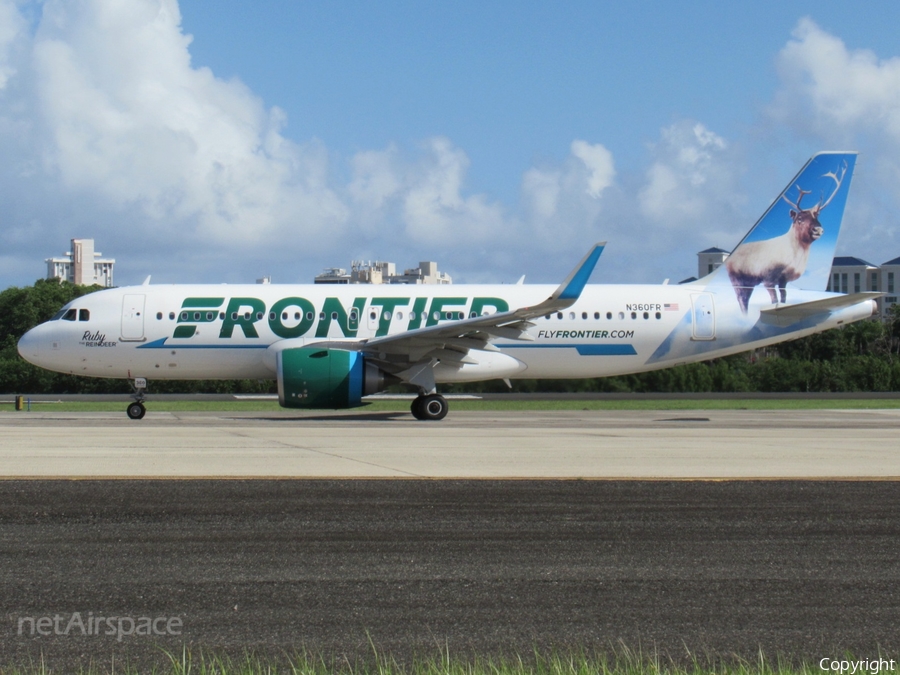 Frontier Airlines Airbus A320-251N (N360FR) | Photo 399920