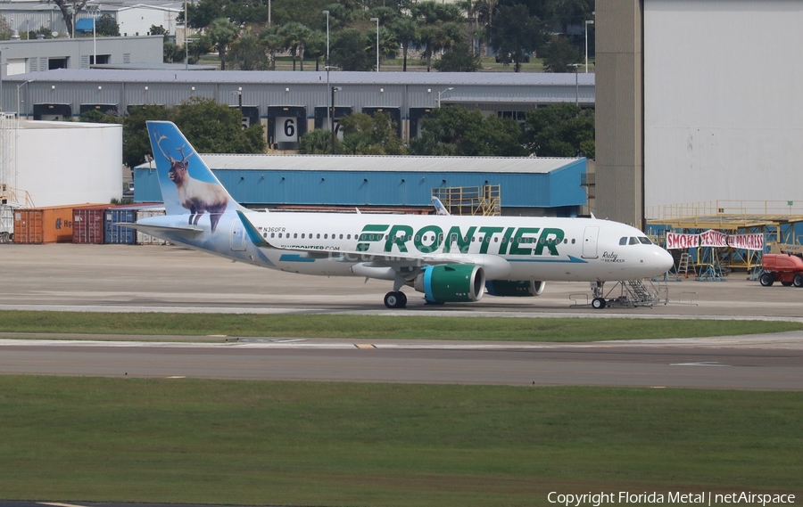 Frontier Airlines Airbus A320-251N (N360FR) | Photo 357985