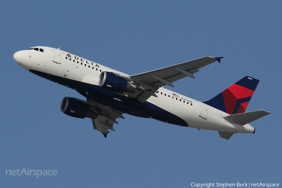 Delta Air Lines Airbus A319-114 (N360NB) | Photo 45157