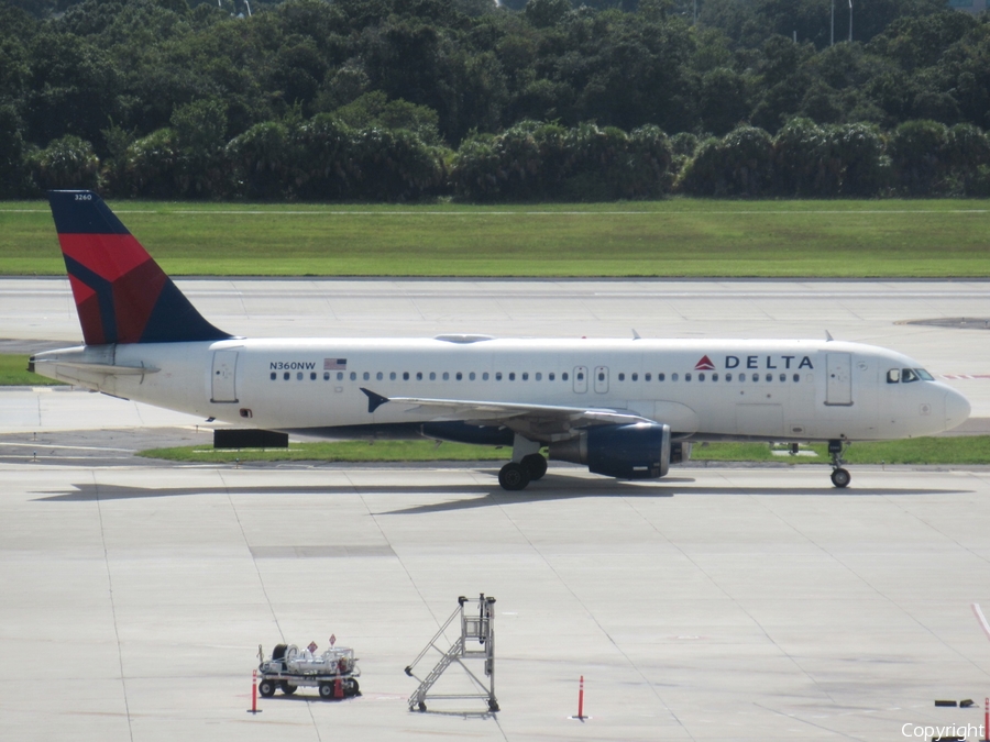 Delta Air Lines Airbus A320-212 (N360NW) | Photo 518130