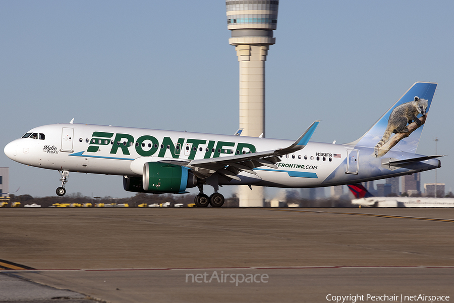 Frontier Airlines Airbus A320-251N (N361FR) | Photo 366259