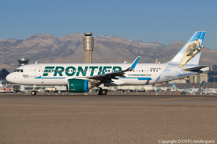 Frontier Airlines Airbus A320-251N (N361FR) | Photo 546821