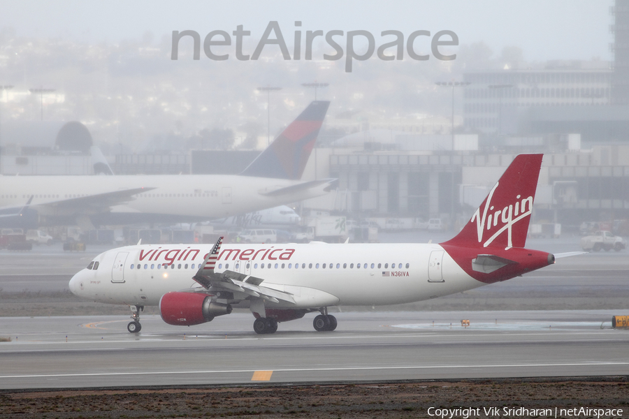 Virgin America Airbus A320-214 (N361VA) | Photo 132744