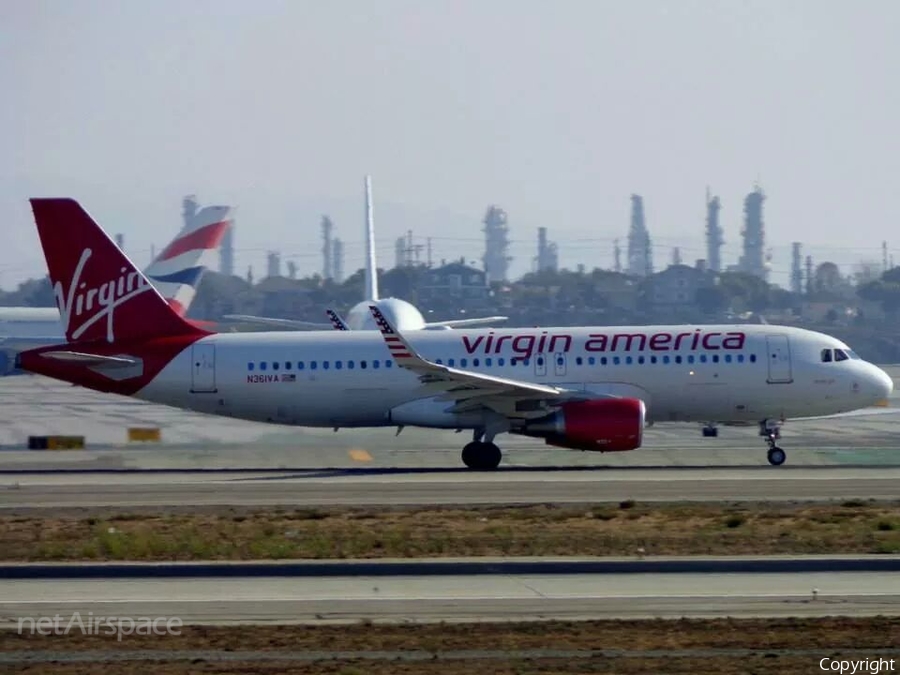 Virgin America Airbus A320-214 (N361VA) | Photo 61510