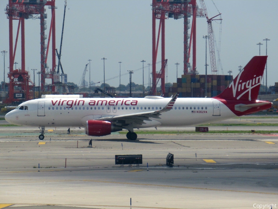 Virgin America Airbus A320-214 (N362VA) | Photo 257520