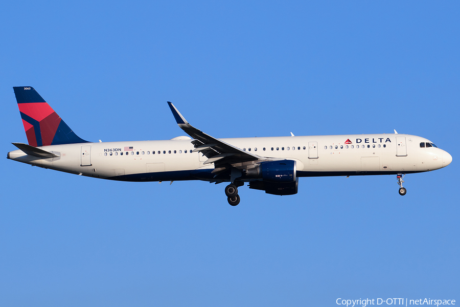 Delta Air Lines Airbus A321-211 (N363DN) | Photo 601032
