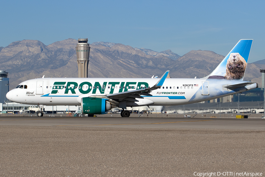 Frontier Airlines Airbus A320-251N (N363FR) | Photo 555290