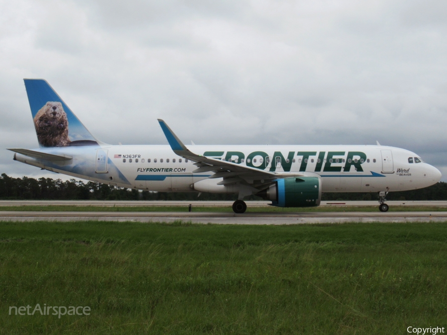 Frontier Airlines Airbus A320-251N (N363FR) | Photo 406417