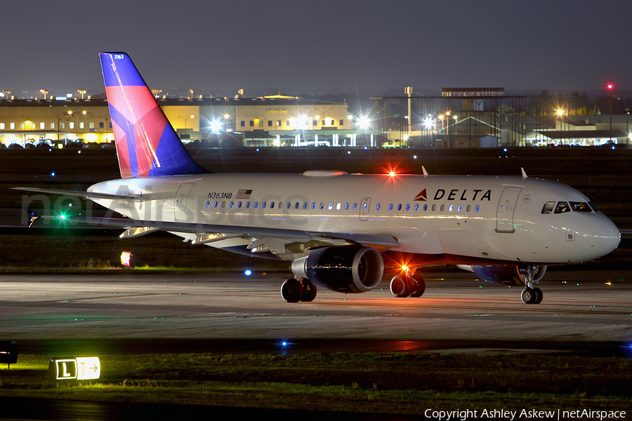 Delta Air Lines Airbus A319-114 (N363NB) | Photo 153949