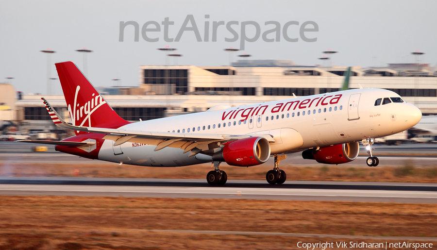Virgin America Airbus A320-214 (N363VA) | Photo 118639