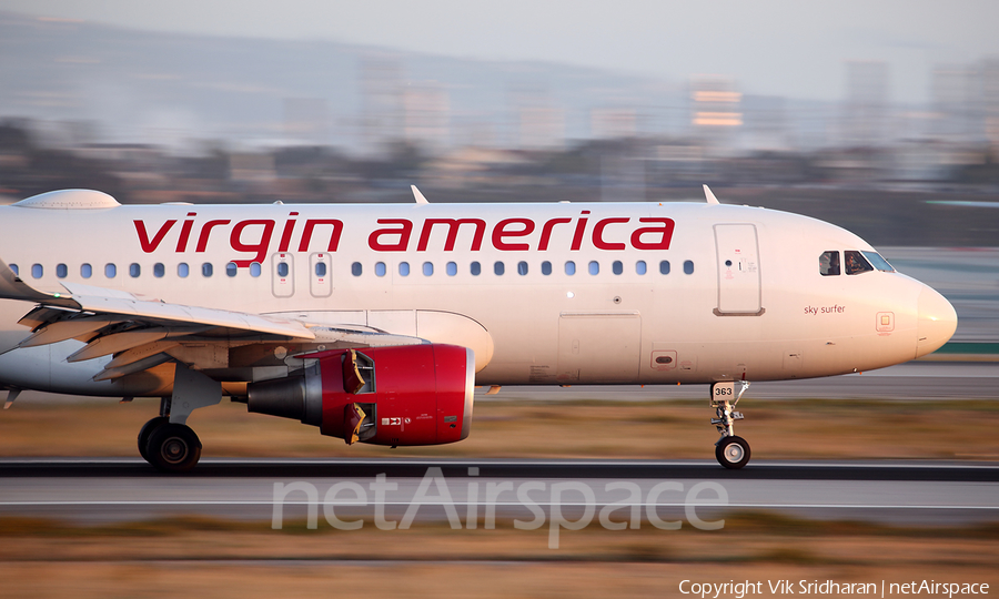 Virgin America Airbus A320-214 (N363VA) | Photo 241657