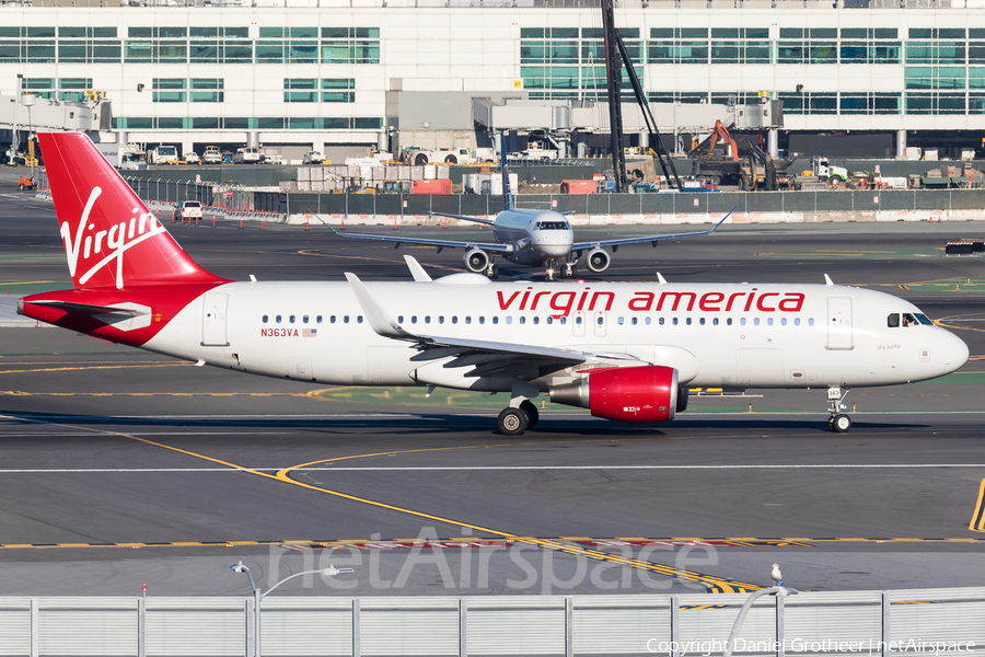 Virgin America Airbus A320-214 (N363VA) | Photo 255326