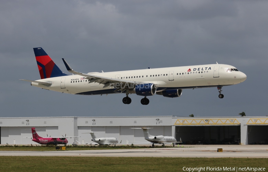 Delta Air Lines Airbus A321-211 (N364DX) | Photo 581101