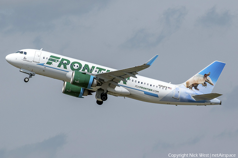 Frontier Airlines Airbus A320-251N (N364FR) | Photo 379220