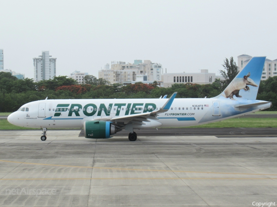 Frontier Airlines Airbus A320-251N (N364FR) | Photo 581186