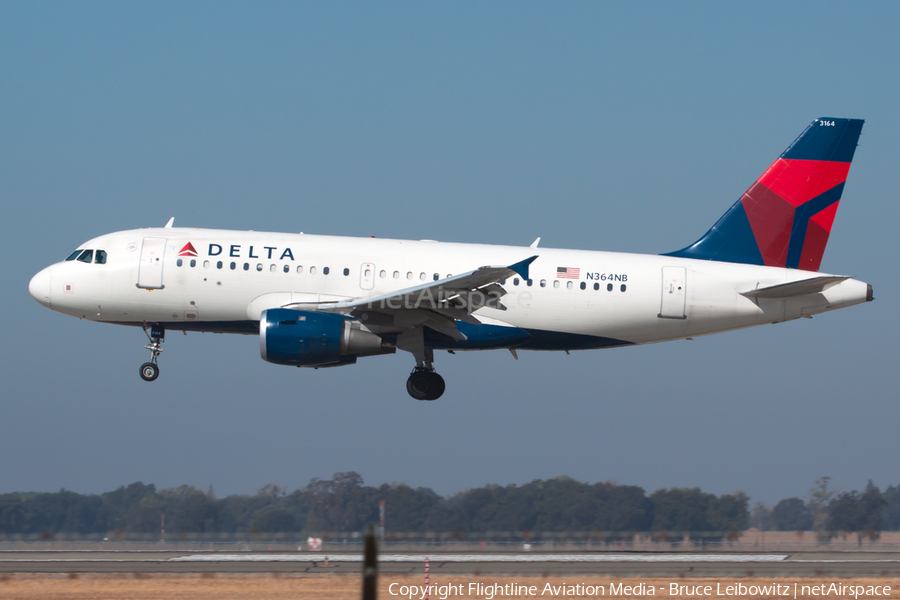Delta Air Lines Airbus A319-114 (N364NB) | Photo 80881
