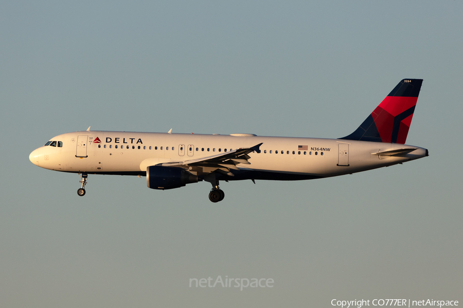 Delta Air Lines Airbus A320-212 (N364NW) | Photo 506000