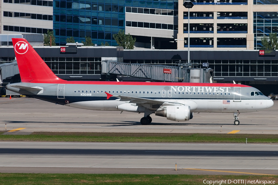Northwest Airlines Airbus A320-212 (N364NW) | Photo 189960