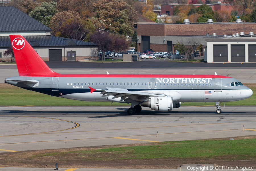 Northwest Airlines Airbus A320-212 (N364NW) | Photo 191265