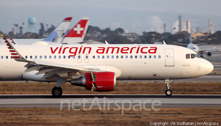 Virgin America Airbus A320-214 (N364VA) | Photo 117968