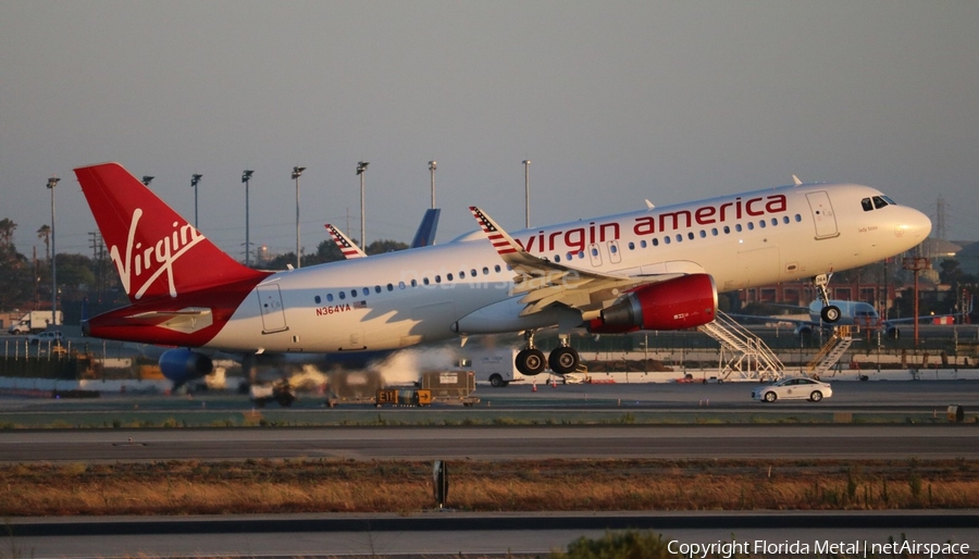 Virgin America Airbus A320-214 (N364VA) | Photo 294919