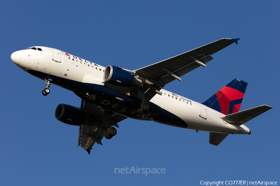 Delta Air Lines Airbus A319-114 (N365NB) | Photo 506201