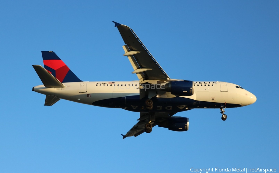 Delta Air Lines Airbus A319-114 (N365NB) | Photo 581122