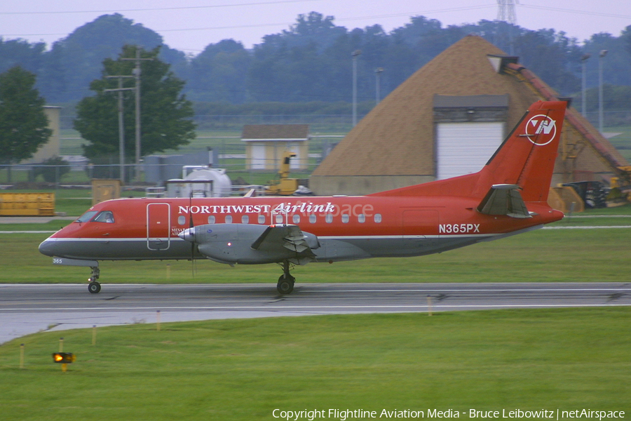 Northwest Airlink (Mesaba Airlines) SAAB 340B (N365PX) | Photo 184251