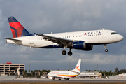 Delta Air Lines Airbus A319-114 (N366NB) at  Miami - International, United States