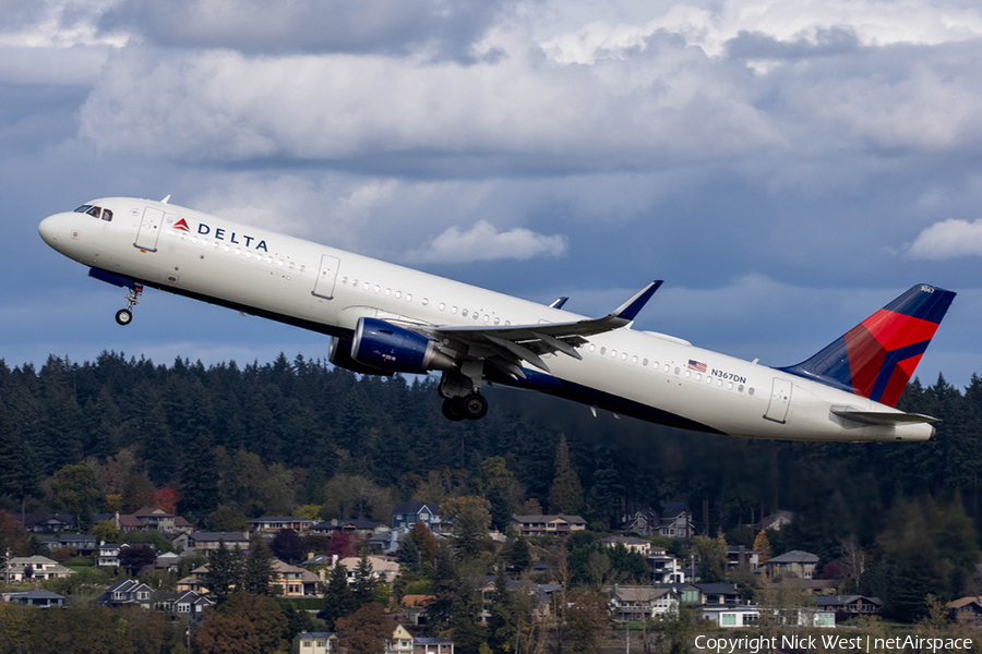 Delta Air Lines Airbus A321 (N367DN) | Photo 409119