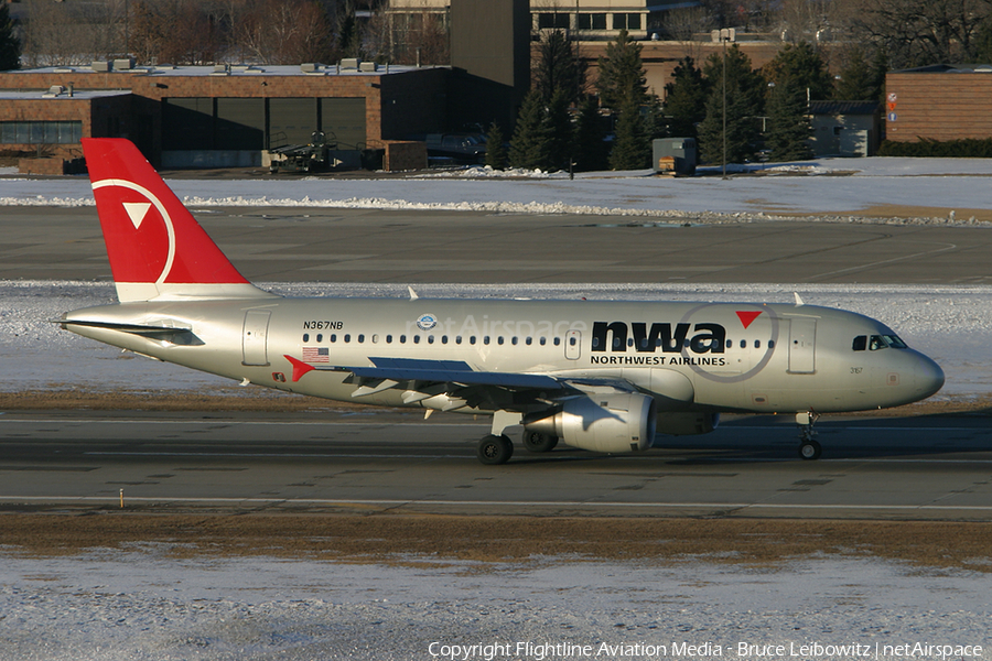 Northwest Airlines Airbus A319-114 (N367NB) | Photo 179705
