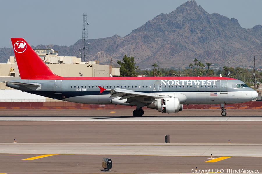 Northwest Airlines Airbus A320-212 (N367NW) | Photo 187607