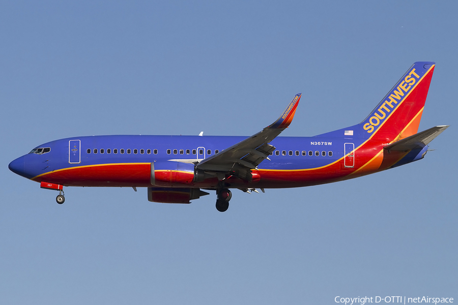 Southwest Airlines Boeing 737-3H4 (N367SW) | Photo 457349