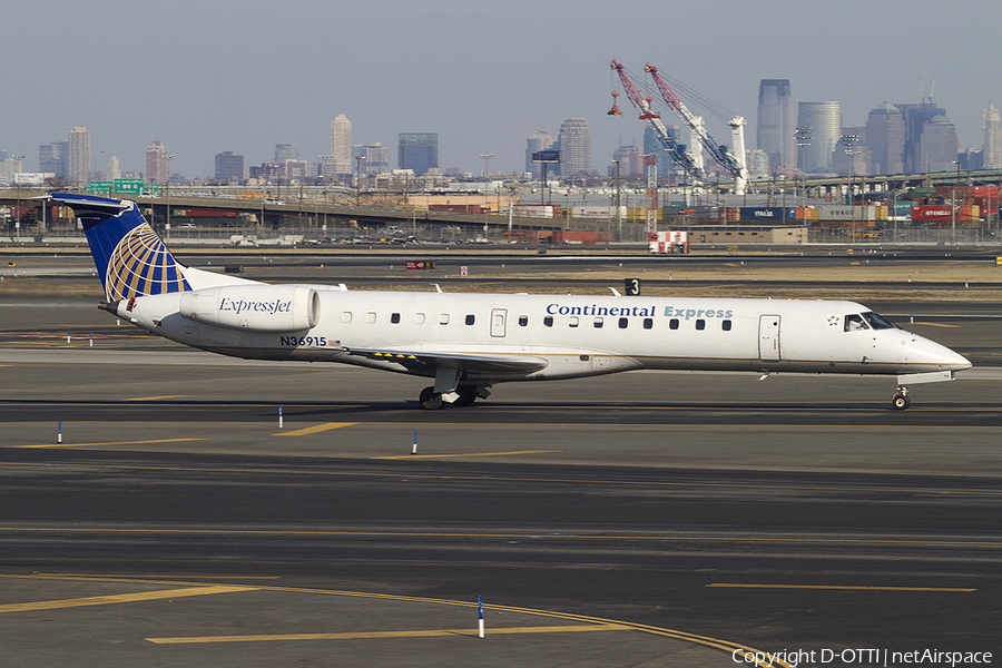 Continental Express (ExpressJet) Embraer ERJ-145LR (N36915) | Photo 344250