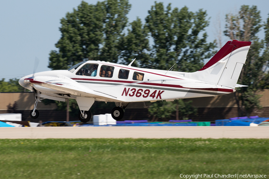 (Private) Beech 58 Baron (N3694K) | Photo 273970