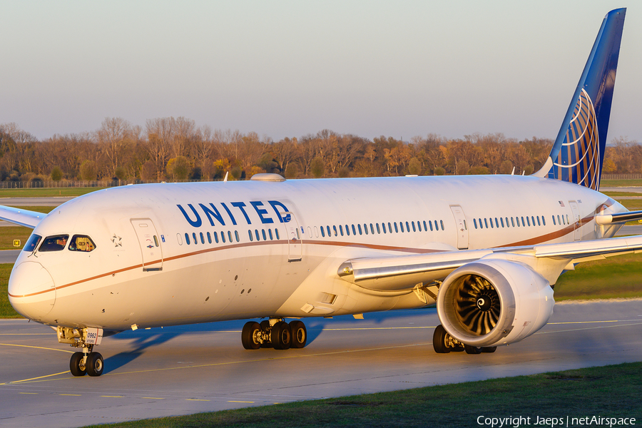 United Airlines Boeing 787-9 Dreamliner (N36962) | Photo 537082