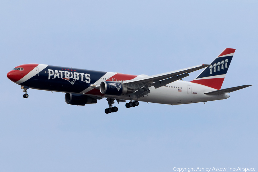 New England Patriots Boeing 767-323(ER) (N36NE) | Photo 290988