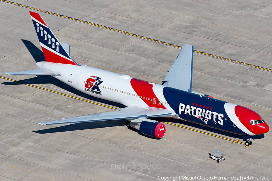 New England Patriots Boeing 767-323(ER) (N36NE) | Photo 388702