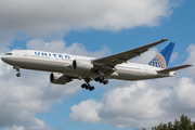 United Airlines Boeing 777-224(ER) (N37018) at  London - Heathrow, United Kingdom