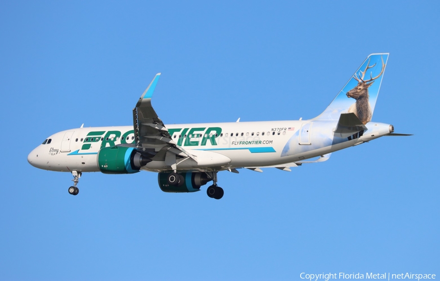 Frontier Airlines Airbus A320-251N (N370FR) | Photo 581148